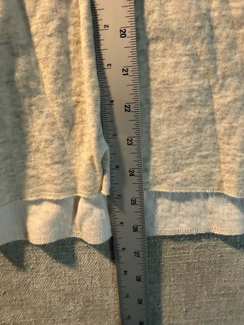 J. Crew Knit Goods Long Sleeve Henley Shirt Grey Size Large